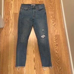 LEVI WEDGIE SKINNY High Waisted Jeans